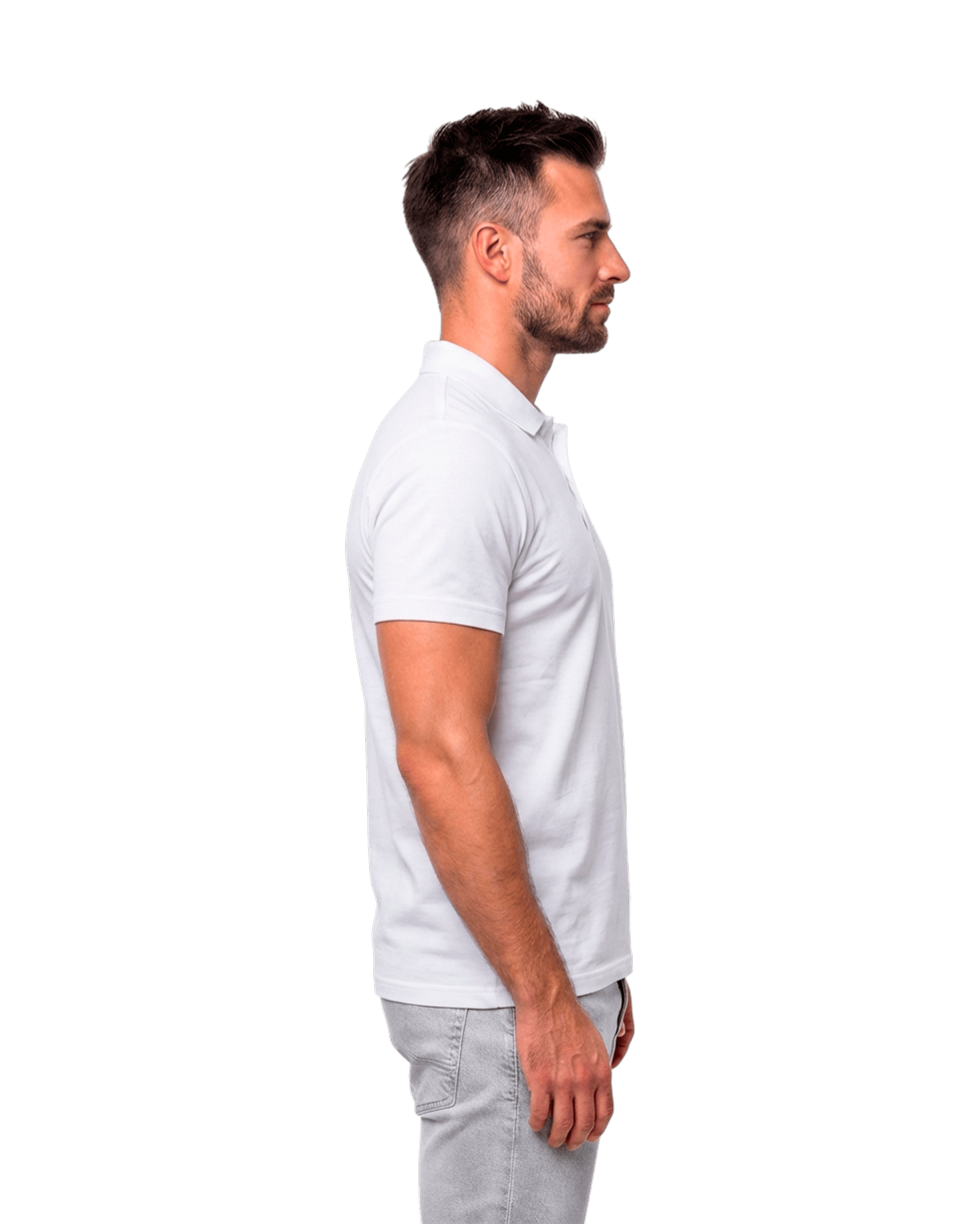 White right-sleeve