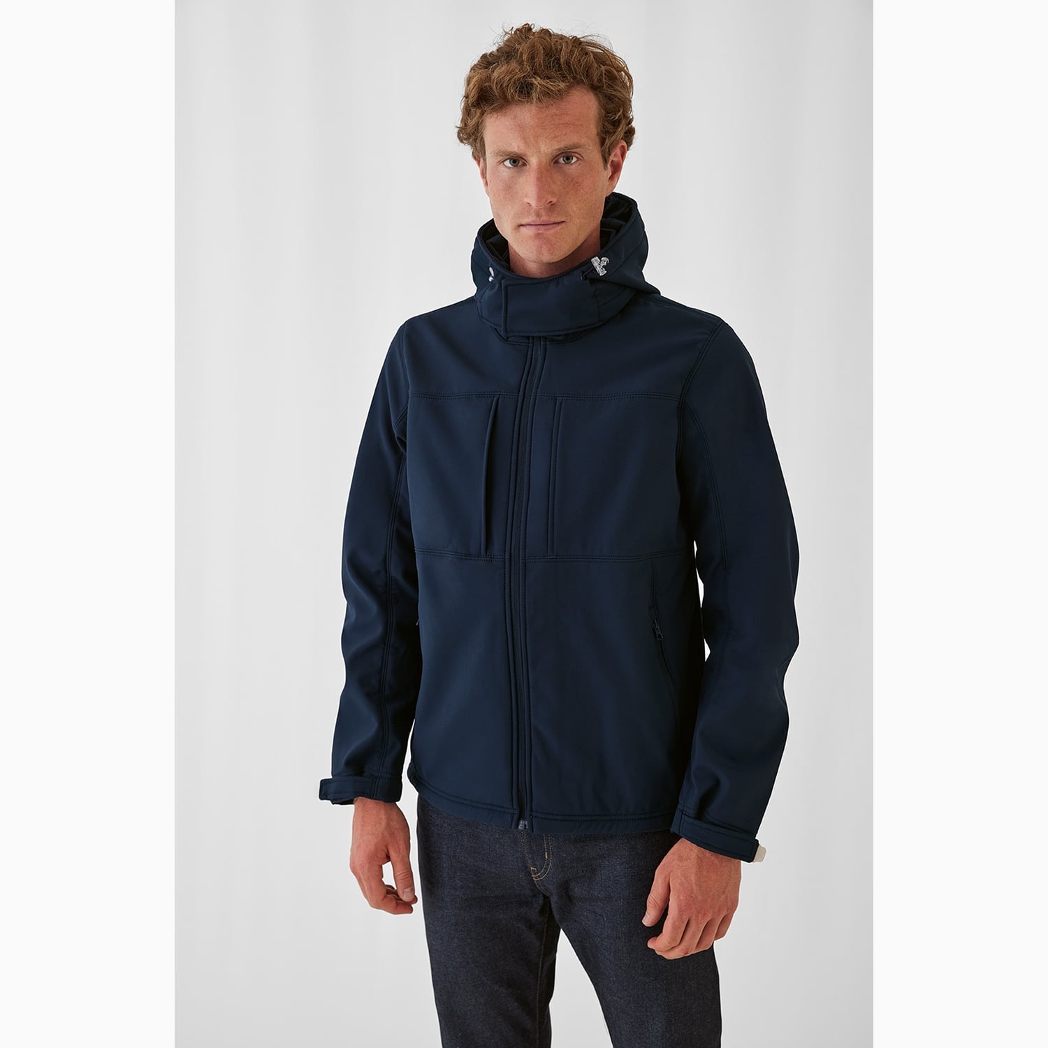 B&C Hooded Softshell /men