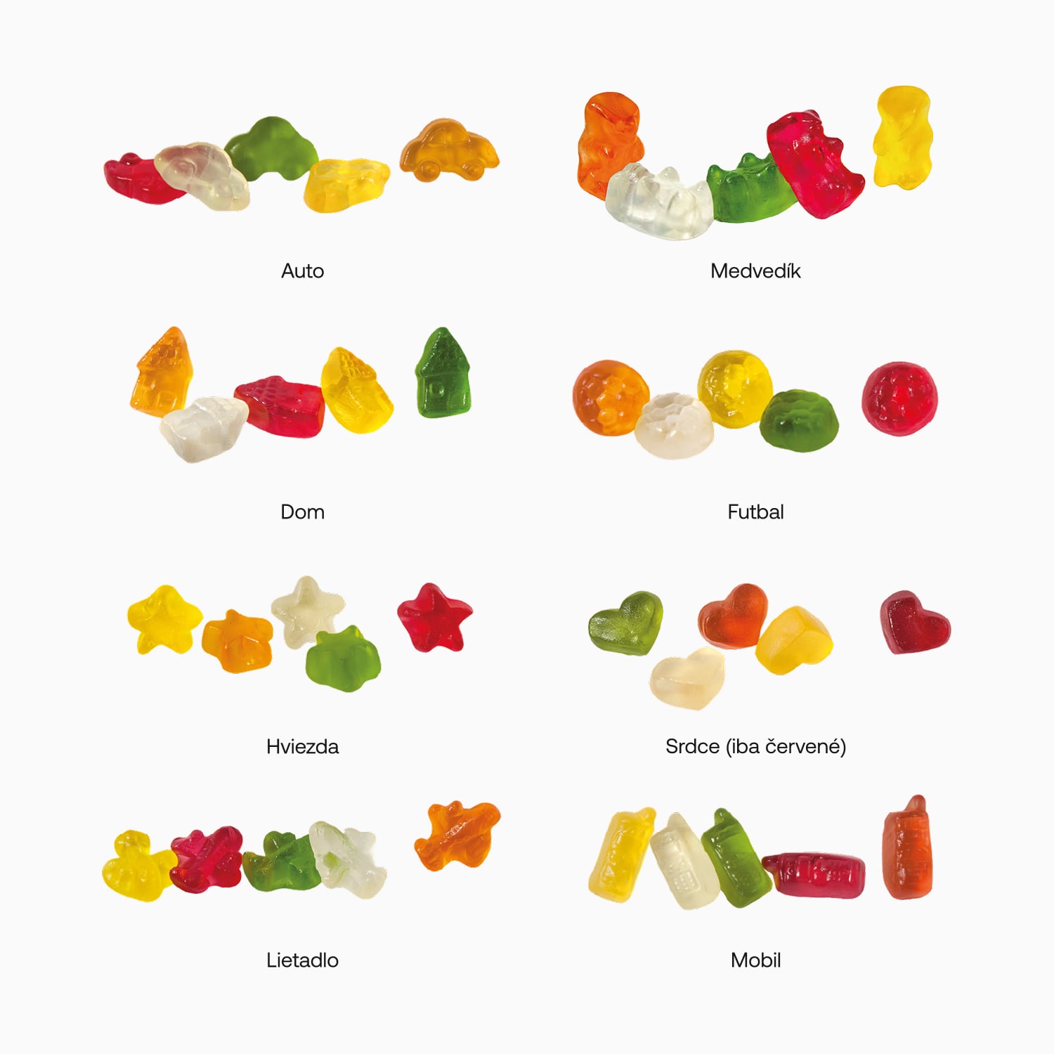 HARIBO gumové cukríky