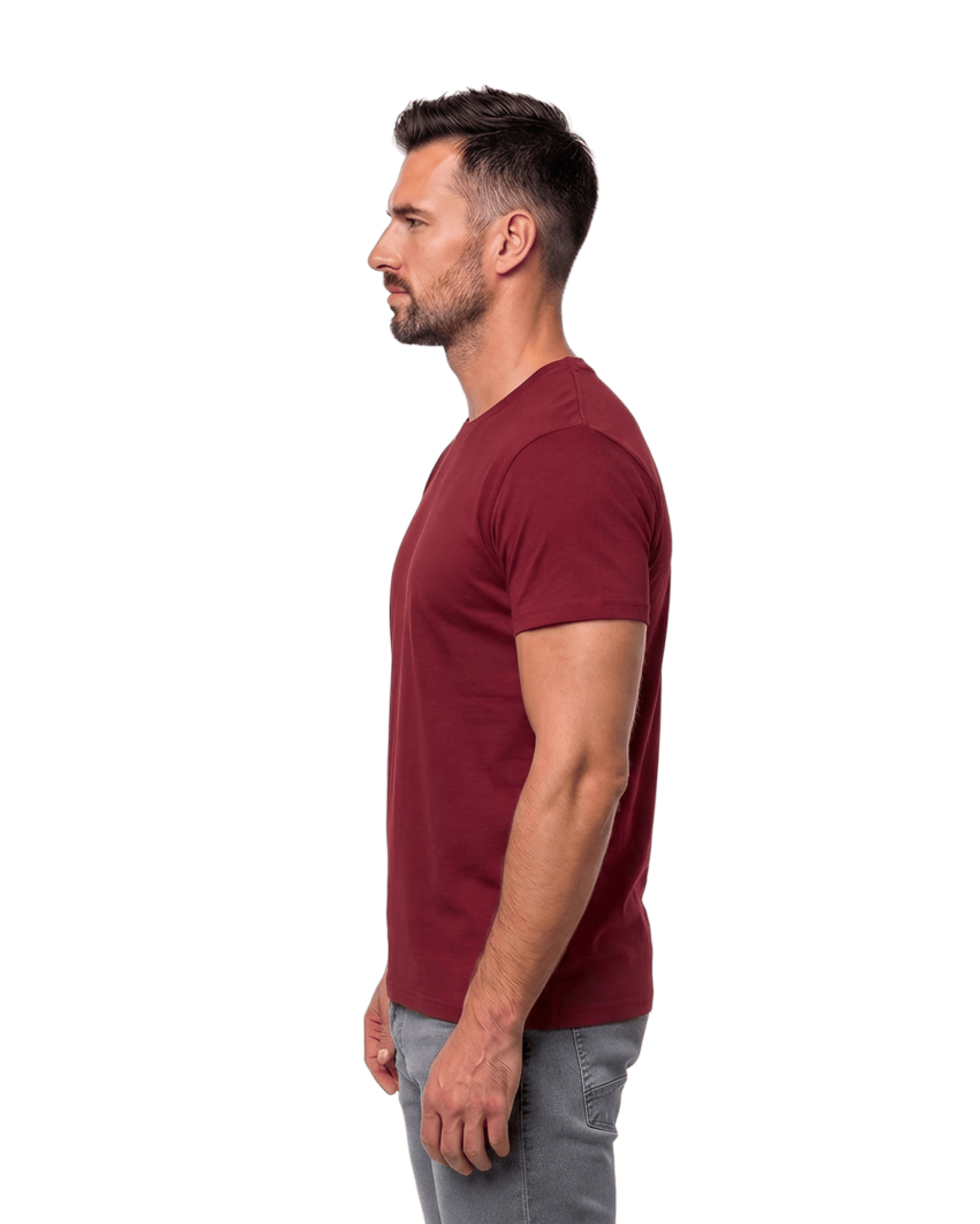 Burgundy 24 left-sleeve