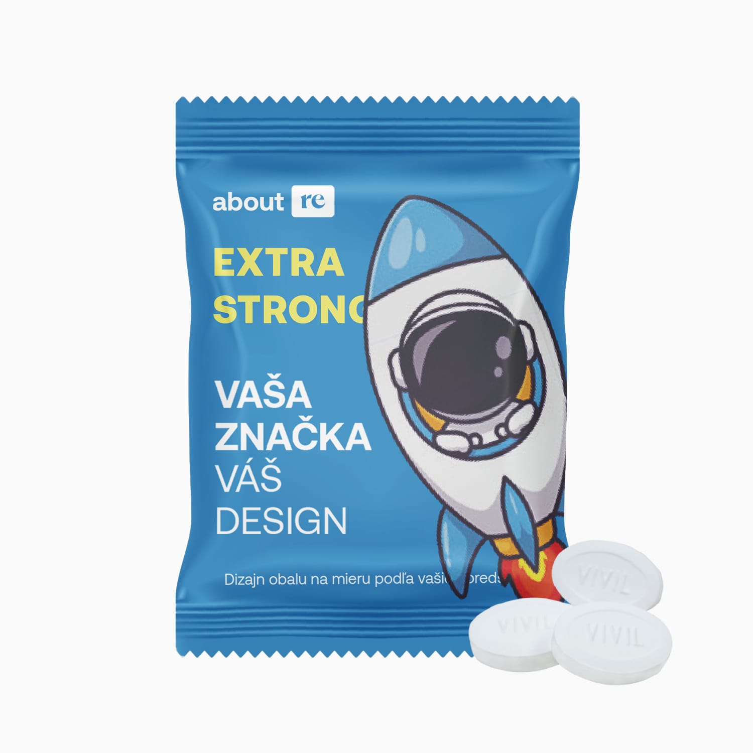Extra silné mätové cukríky