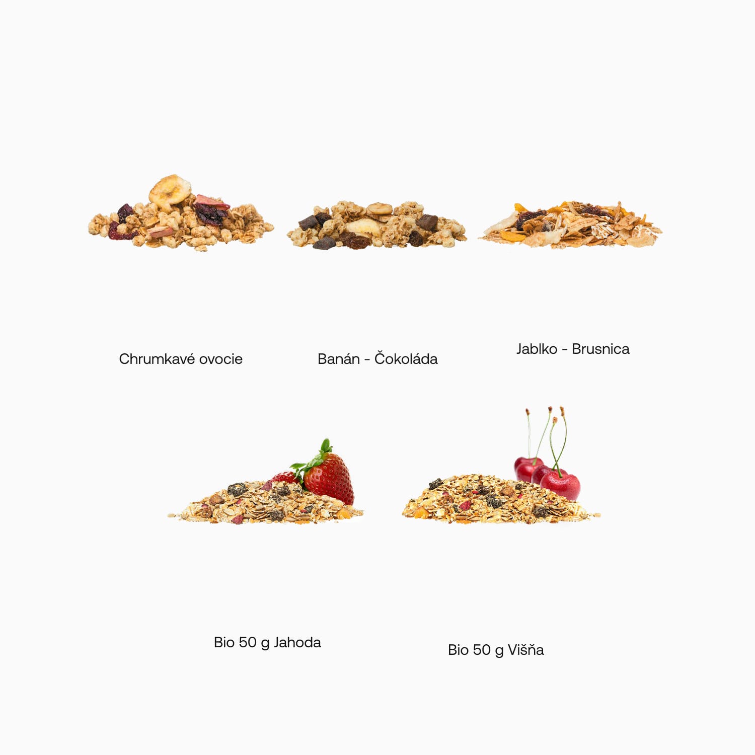 Müsli rôzne druhy 60 g