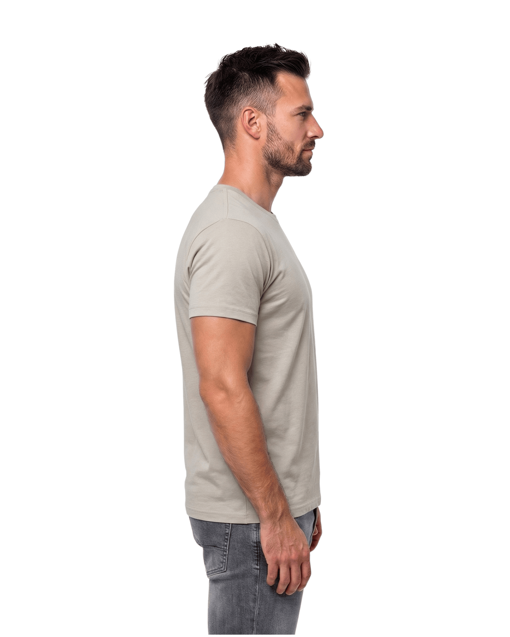 Heather Grey 58 right-sleeve