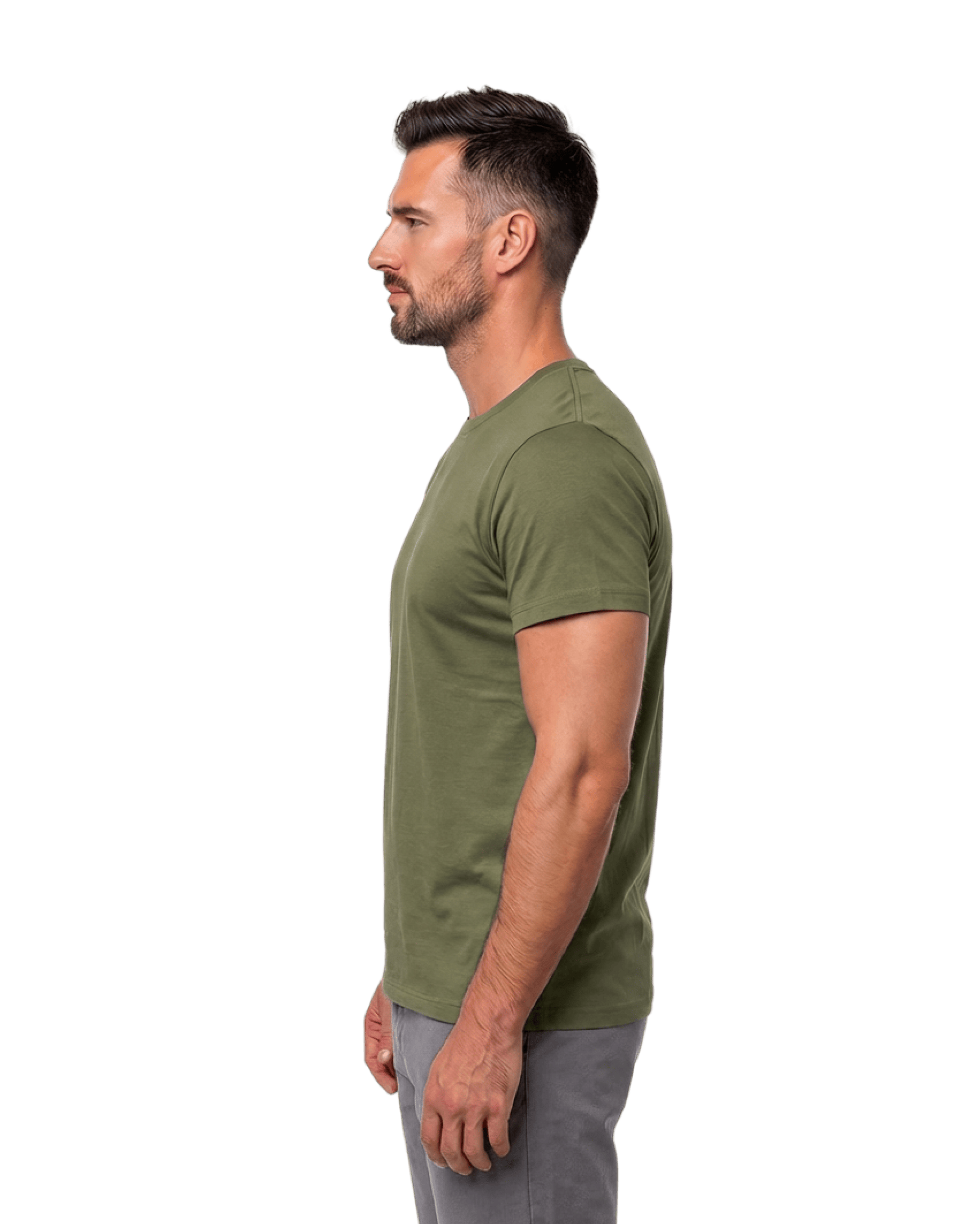 Green left-sleeve