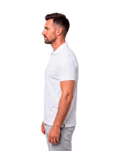 White left-sleeve