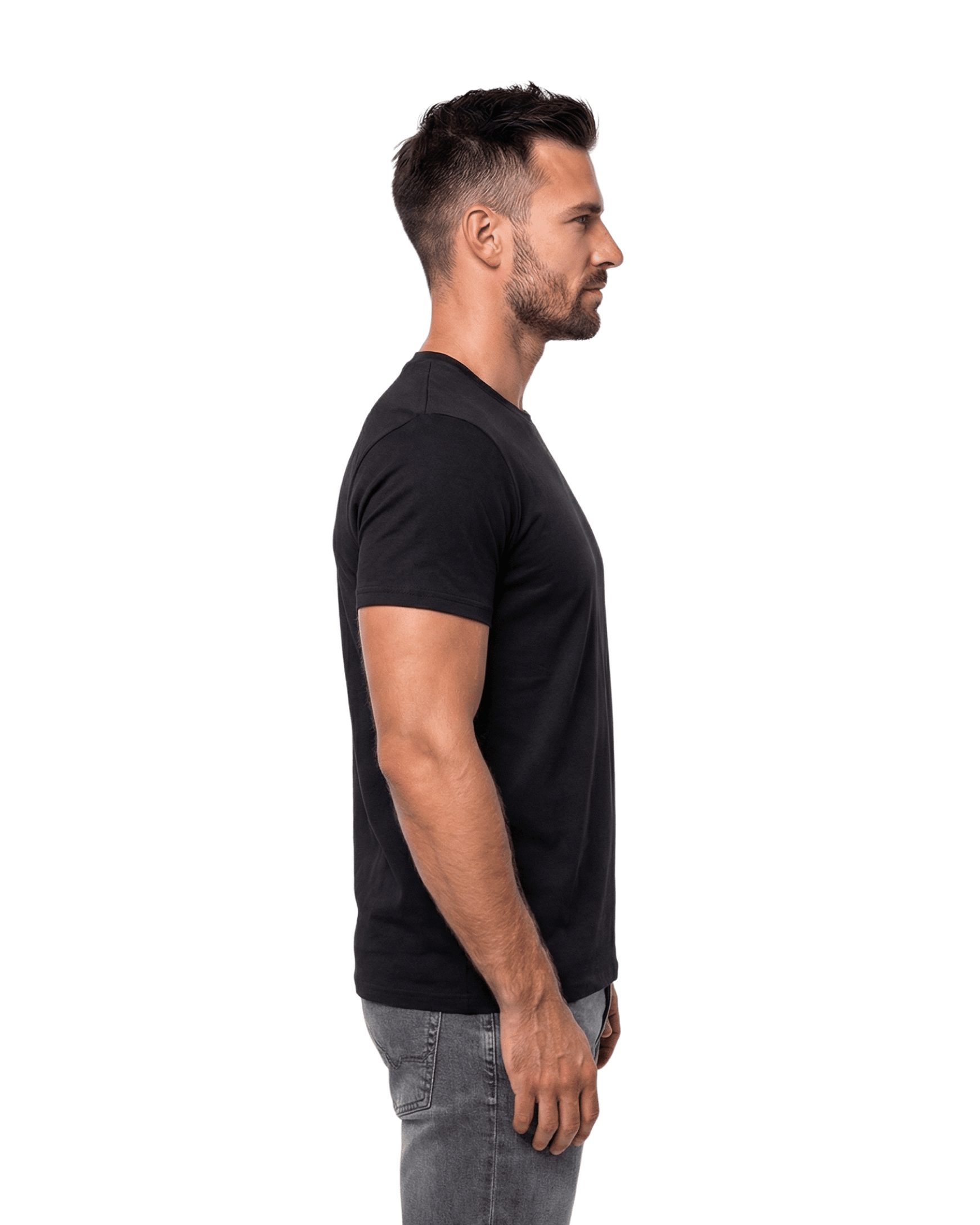 Solid Black 99 right-sleeve