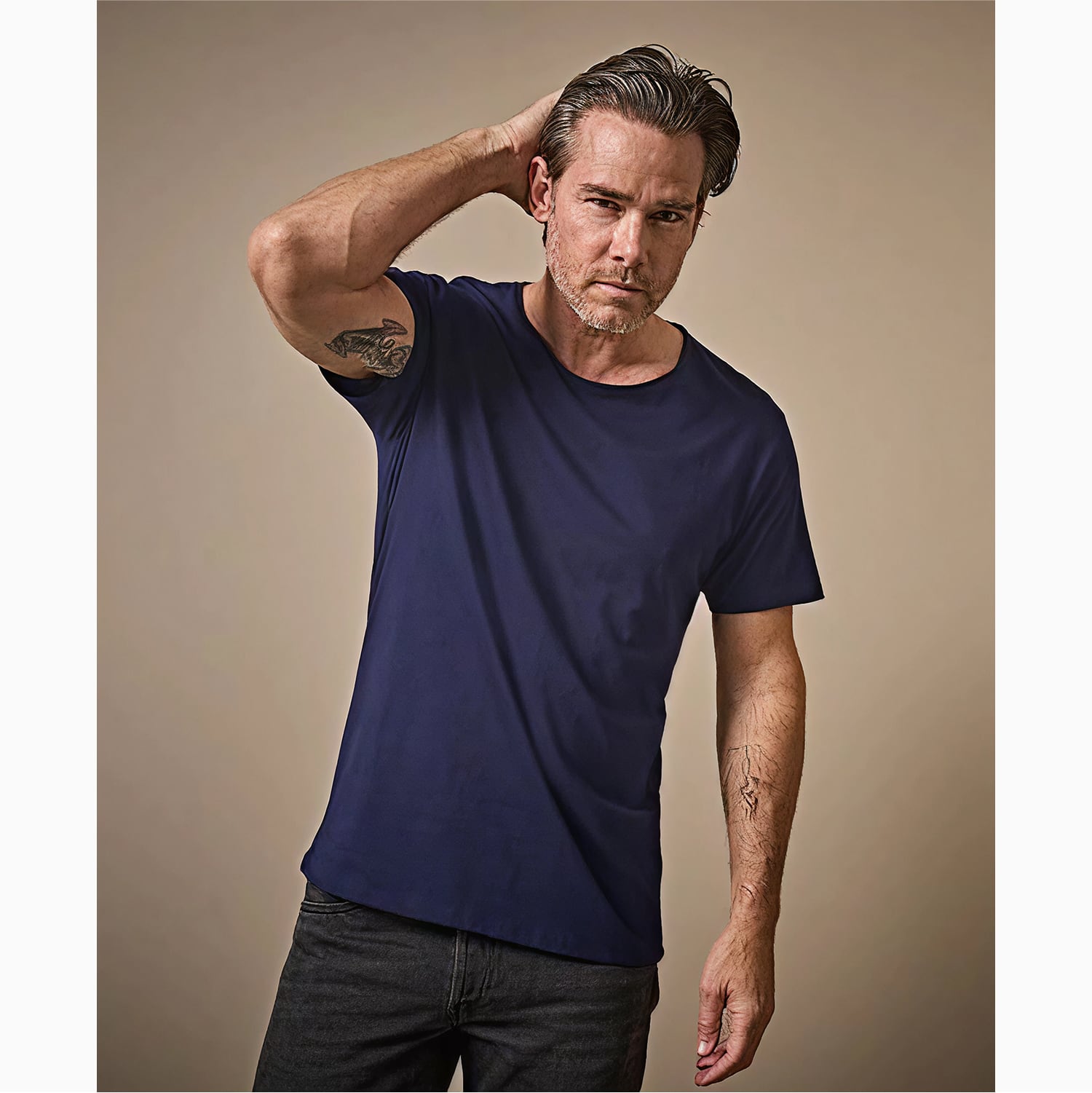 Raw-Edge Tee