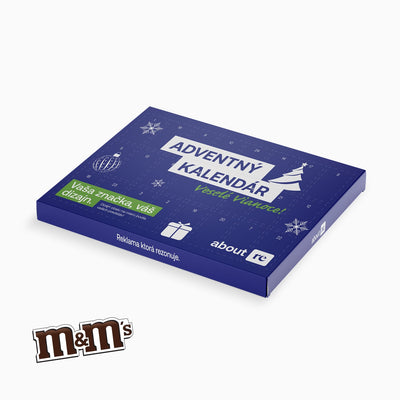Adventný kalendár m&m's
