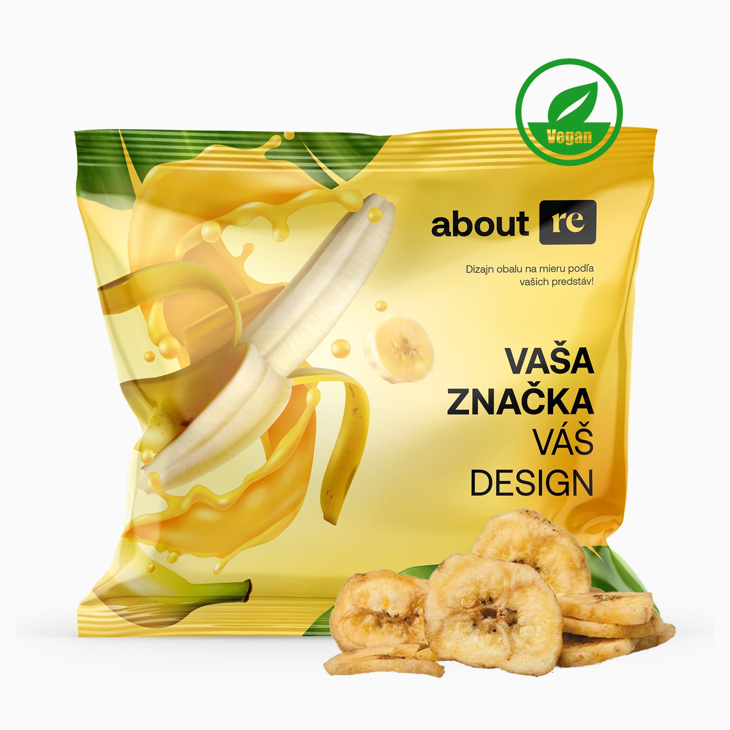 Banánové chipsy bio 20 g