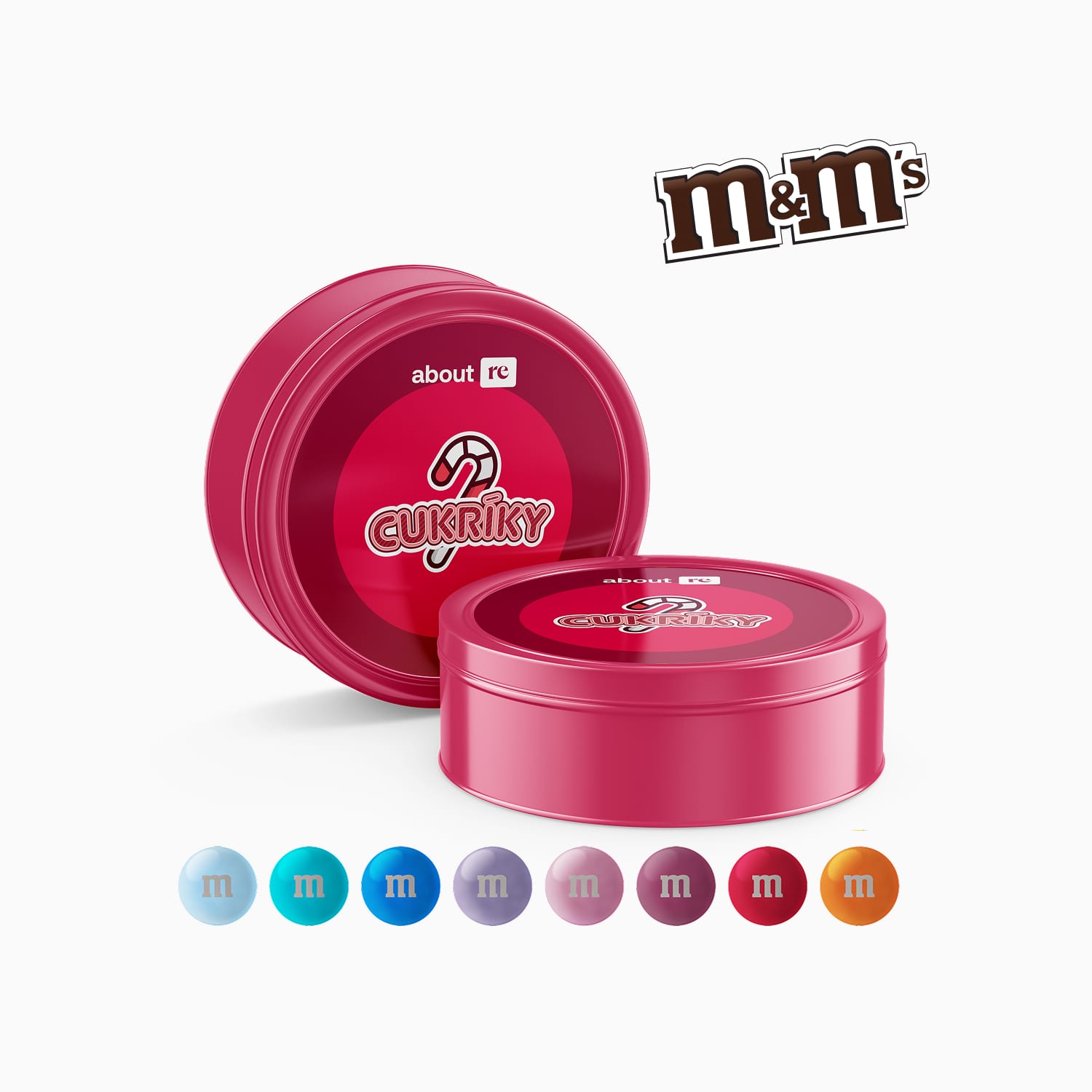 M&M'S cukríky v plechovke