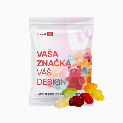 Gumové cukríky vlastný tvar