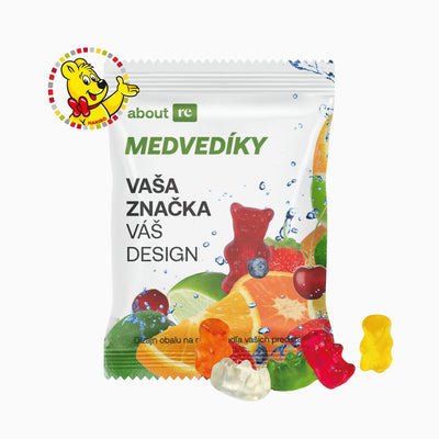 HARIBO gumové medvedíky Color