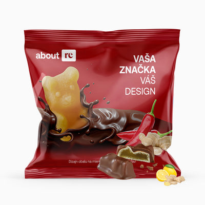 Macko s čokoládovou polevou