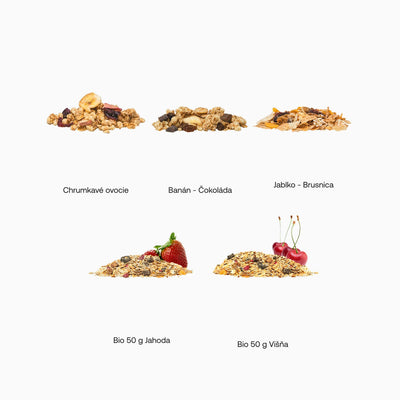 Müsli rôzne druhy 60 g