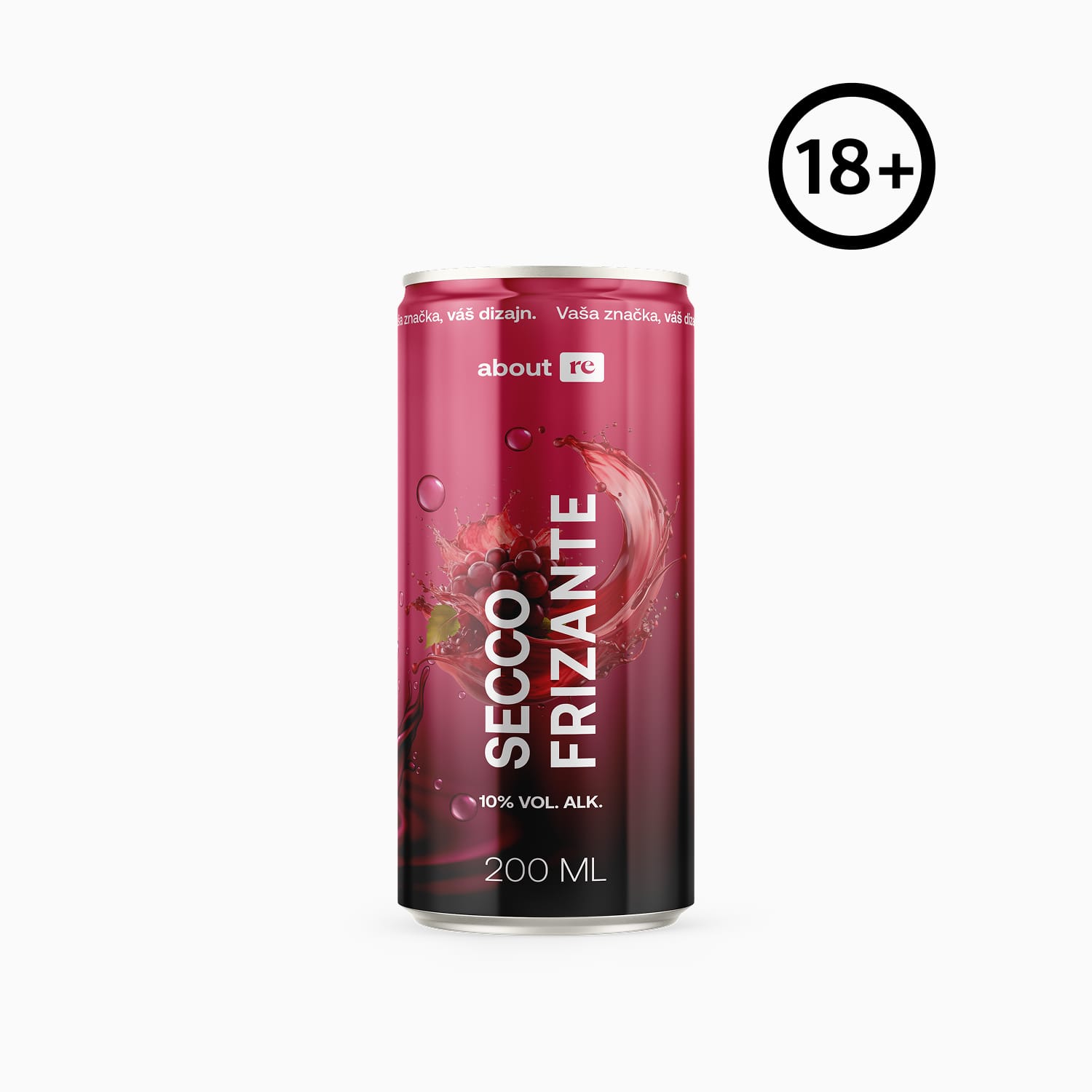 Šumivé víno alc. 10% 200 ml